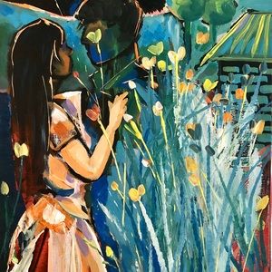 Painting by Daniel Nie